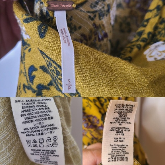 Free People Smooth Talker Floral Print Tunic Dress - Picture 5 of 6